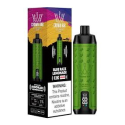 Alfakher Crown Bar 12000 puffs Blue Razz Lemonade