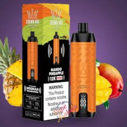 Alfakher Crown Bar 12000 Puffs Mango Ice